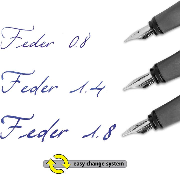 Image du produit Online Parure de Stylo Plume Air Rose (3x)