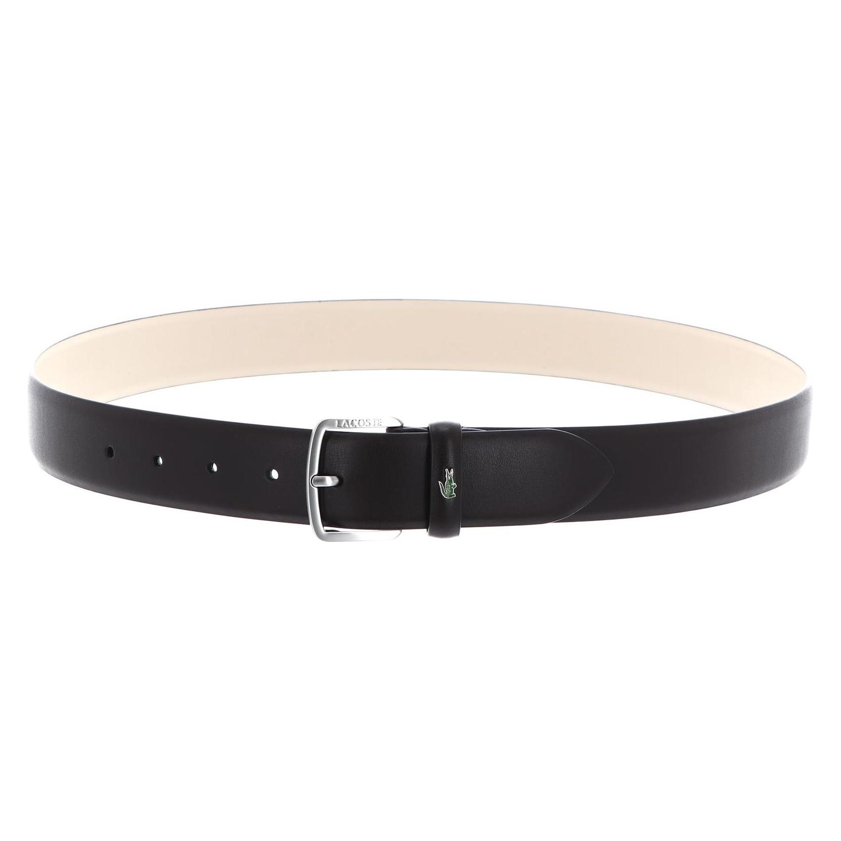 Lacoste, Herren, Gürtel, Elegance 35 Flat Raw Edge Belt, Braun
