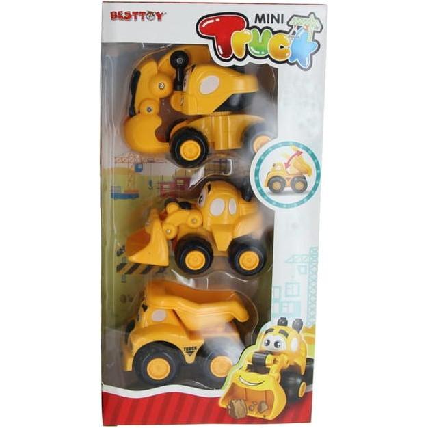 Thumbnail - Besttoy Baufahrzeuge - 3 Stück - 1 Set