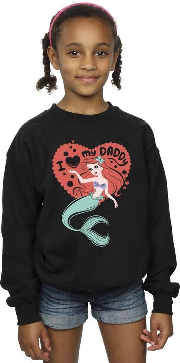 Produktbild Disney The Little Mermaid Love Daddy Sweatshirt Mädchen (152, 158)