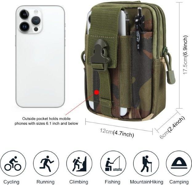 Immagine prodotto Haweel Marsupio Borsa per cellulare da esterno