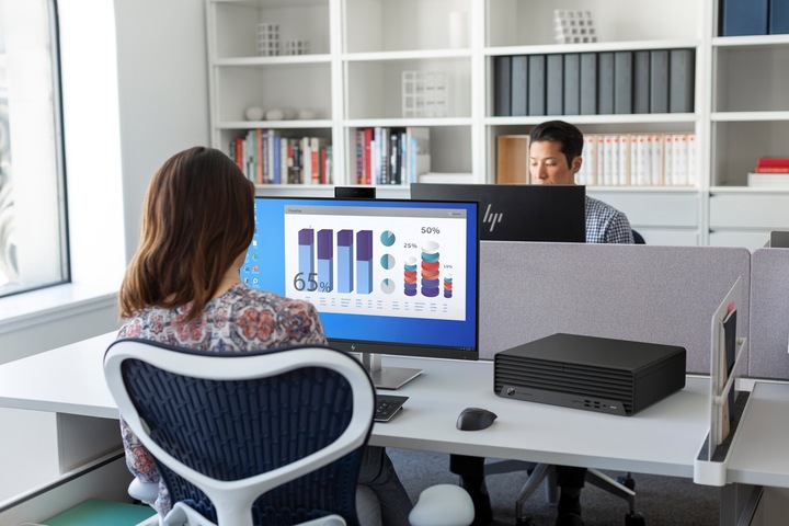 Produktbild HP EliteDesk 800 G6 (Intel Core i9-10900, 32 GB, 1000 GB, Radeon 550X)