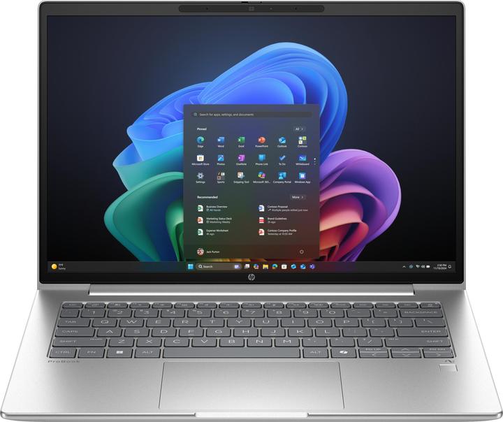 Actual product image HP ProBook 4 G1q (14", 512 GB, 32 GB, Eng. Int., Snapdragon X X1-26-100)