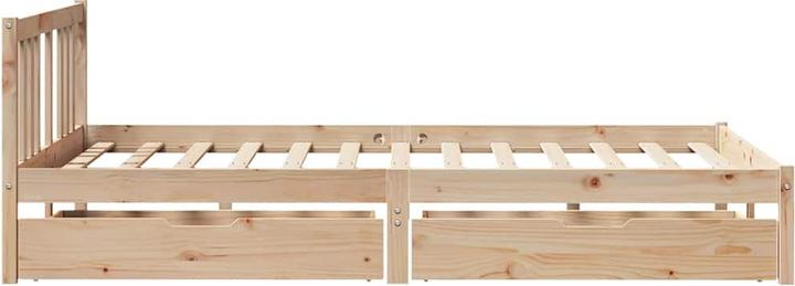 Image du produit vidaXL Bettrahmen (135 x 190 cm)