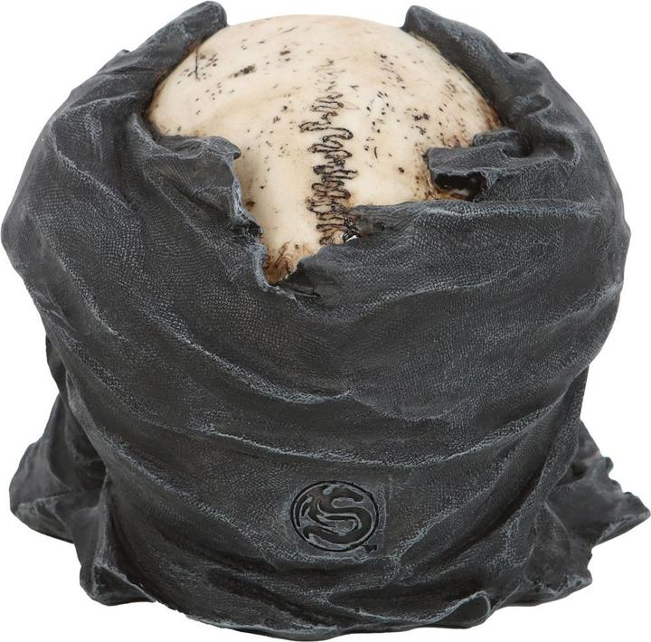 Actual product image Spiral See Hear Speak No Evil Skull Ornament
