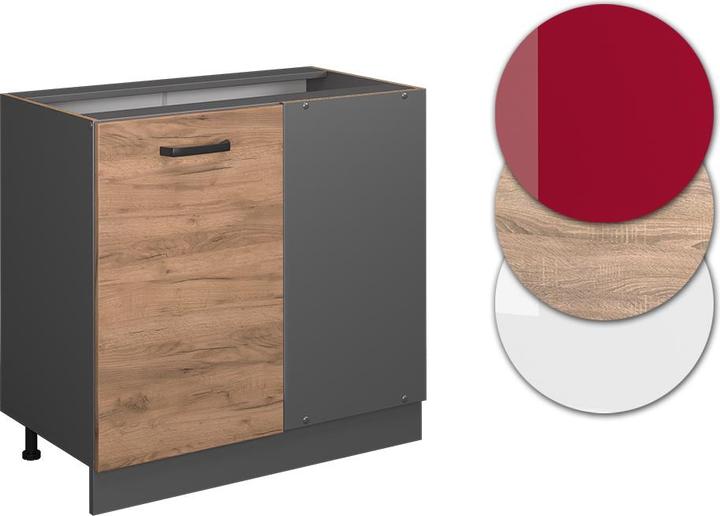 Produktbild Vicco Eckunterschrank R-Line (86 x 46 x 81.5 cm)