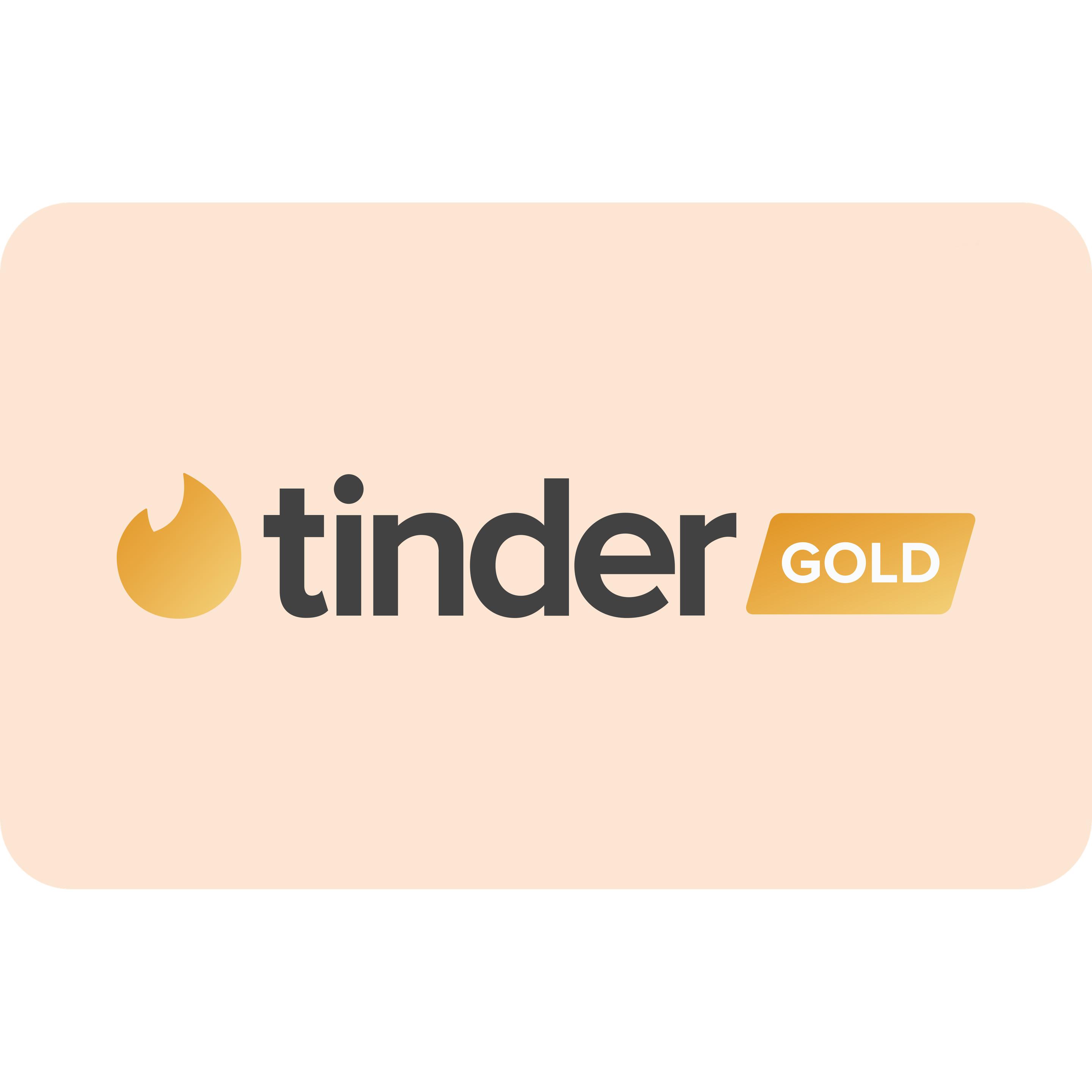 Tinder Gold One Month Guthaben für