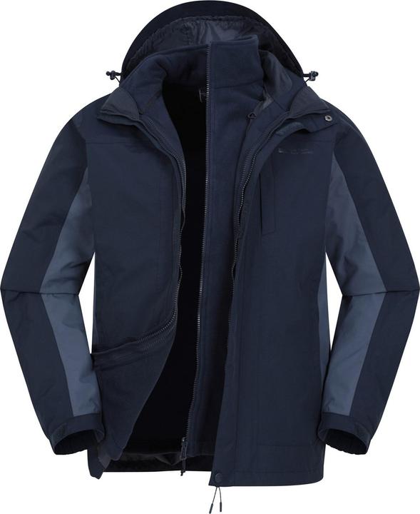 Produktbild Mountain Warehouse Thunderstorm Jacke wasserfest 3 in 1 (XS)