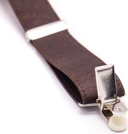 Produktbild MB Cork Braune verstellbare Korkriemen Hosenträger