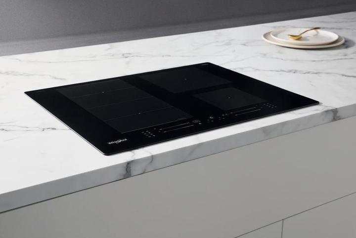 Produktbild Whirlpool Induktionskochfeld WF S7560 NE 60 cm, 1 FlexiSlide, Booster, Schwarz