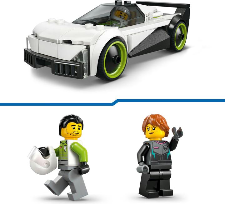 Actual product image LEGO Düsenflieger vs. Rennauto (60489, LEGO City)