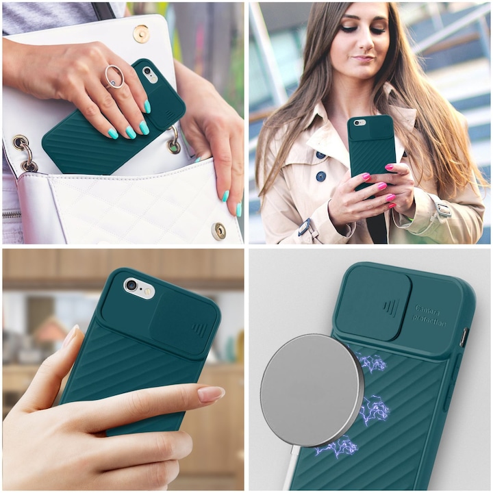 Actual product image Cadorabo TPU cover with camera protection (Apple iPhone 6)