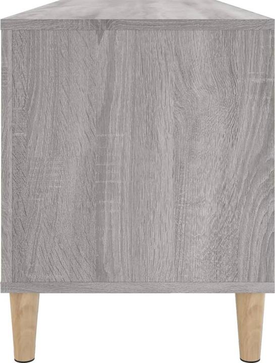 Actual product image vidaXL Plattenschrank Grau Sonoma-Eiche 100x38x48 cm Holzwerkstoff (100 x 38 x 48 cm)