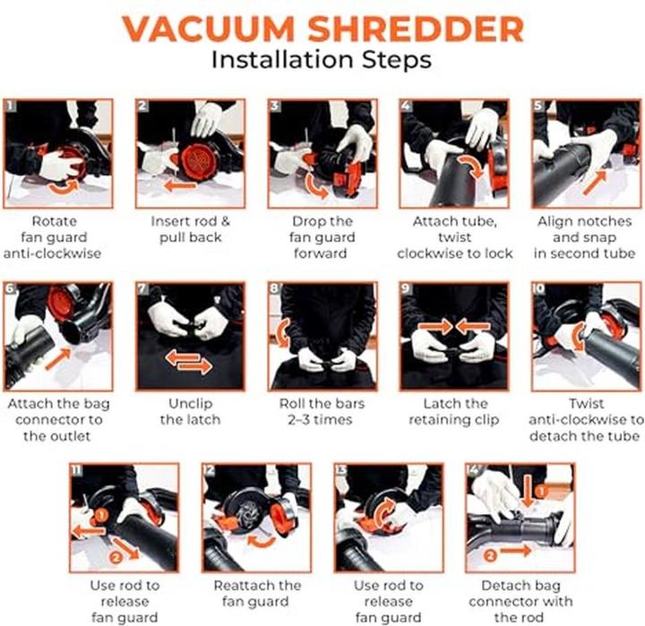 Image du produit Black & Decker BEBLV300-QS (Fonctionnement sur secteur, Souffleur de feuilles, Aspirateurs à feuilles, Aspirateurs et souffleurs)