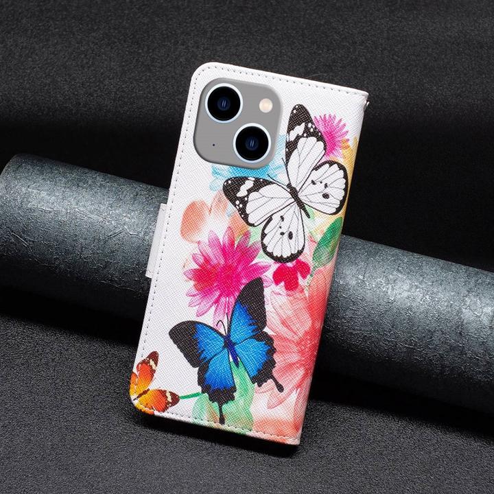 Custodia DECODED in pelle per iPhone 14 Marrone - Cover telefono