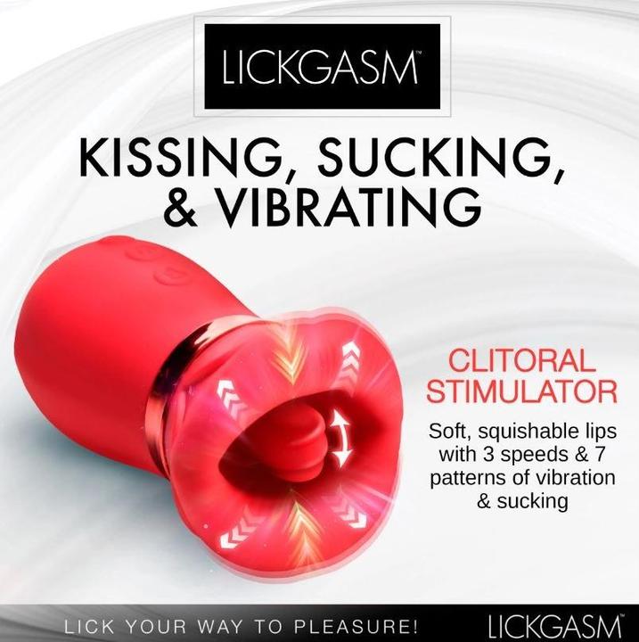 Produktbild Frisky Kiss Me More Kiss Clitoris Massager Saugung Und Vibration