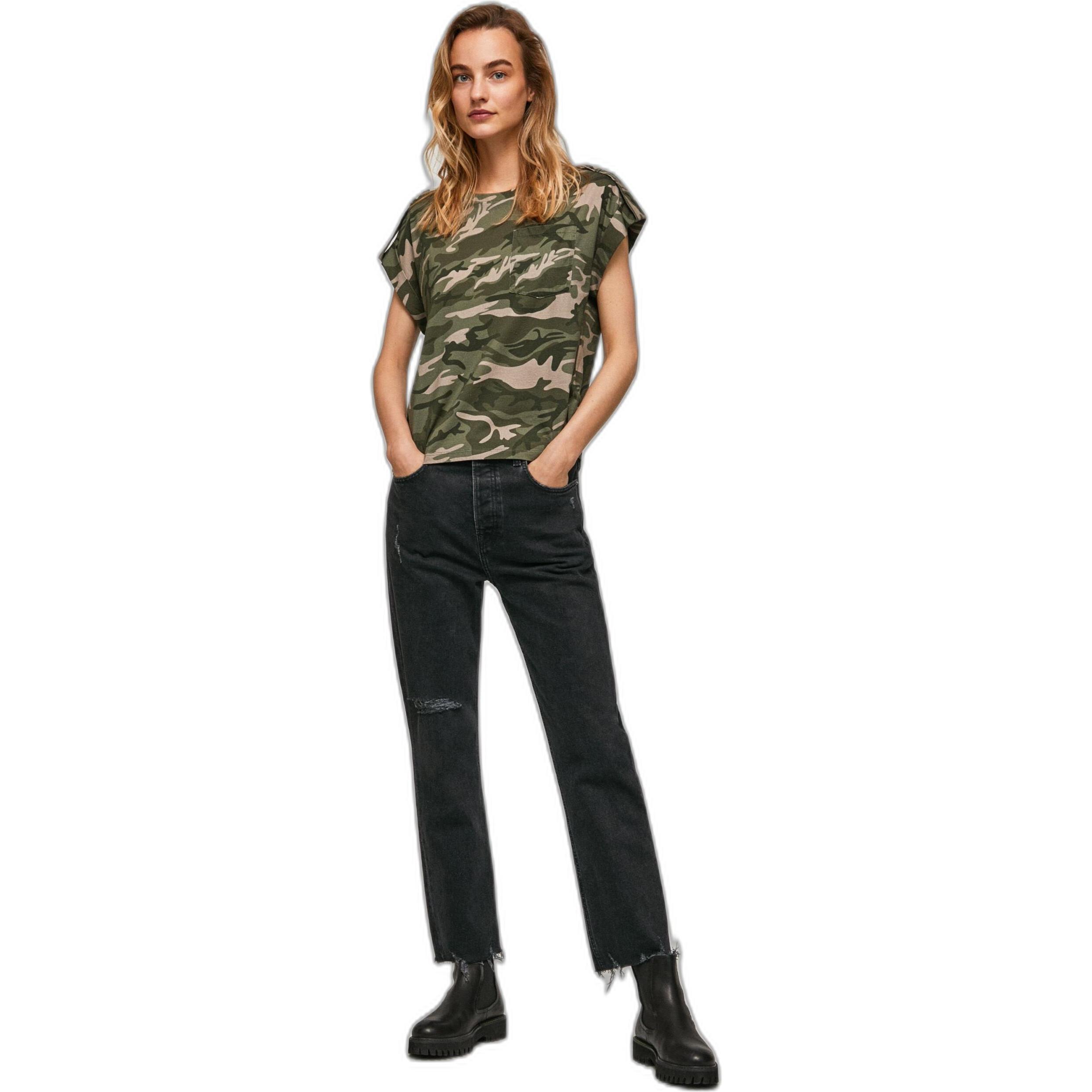 Thumbnail - Pepe Jeans, Damen, Shirt, t-shirt damen roigo, Mehrfarbig, (XS)
