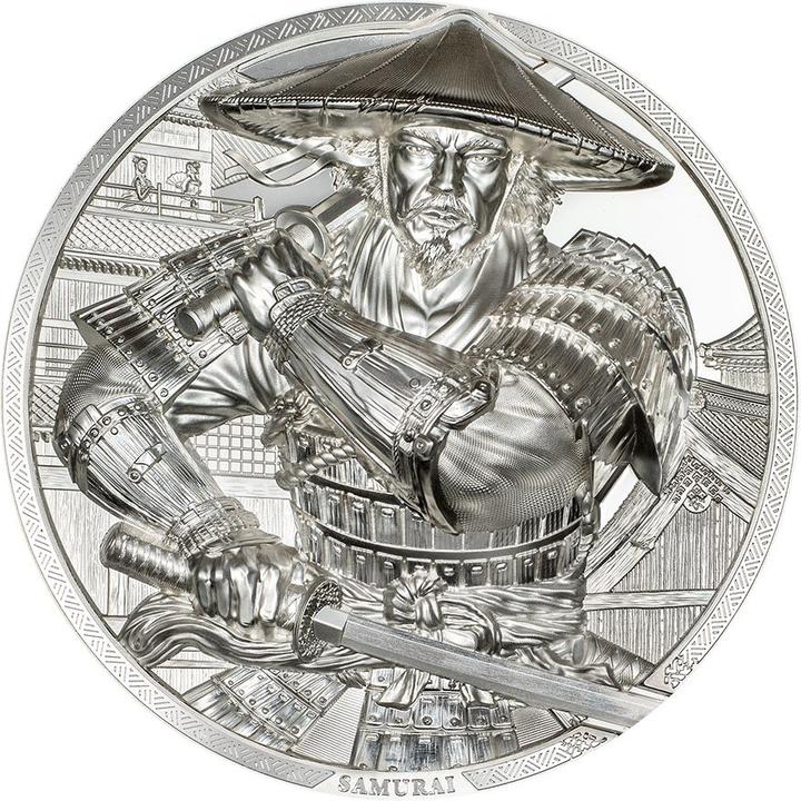 CIT Coin Invest Silber Samurai 5 oz PP - smartminting® 4.0 - 2025 (1.00, 2025)