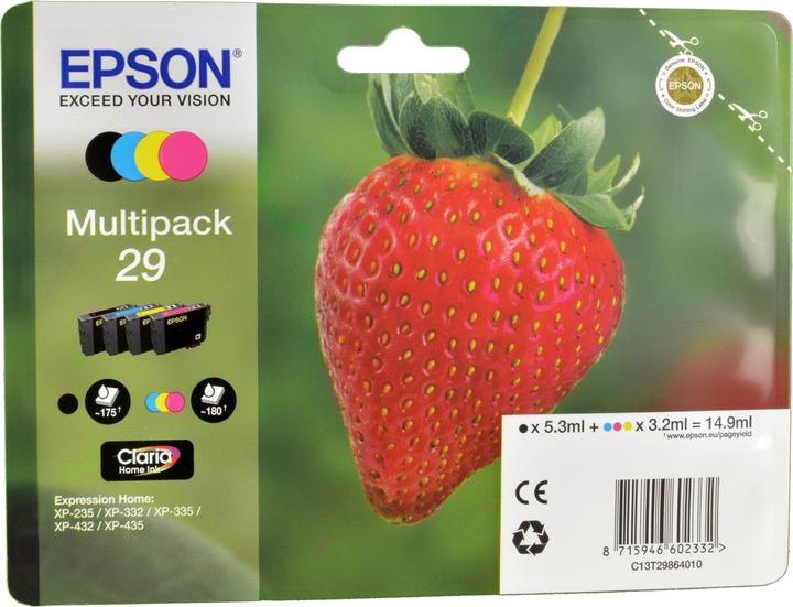 Productafbeelding Epson 29 Claria Home (M, C, Y, BK)