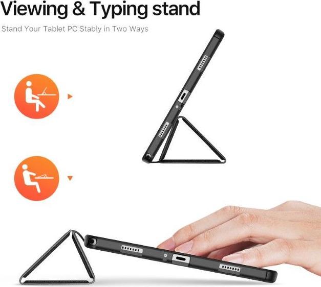 Produktbild Dux Ducis Domo Series Leder Bookcover Hülle (Samsung Galaxy Tab A11+, Samsung Galaxy Tab A9+)