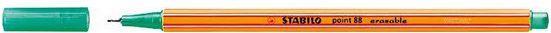 Produktbild STABILO point 88 erasable Fineliner mit löschbarer Tinte (Grün, 1x)
