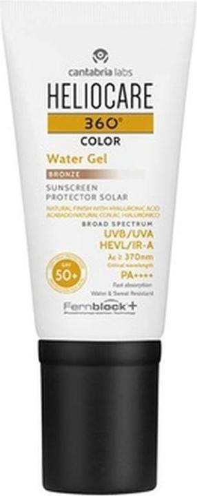 Produktbild Heliocare Wasser Gel 360ao Farbe Bronze Spf50 50ml (Sonnengel, SPF 50+, 50 ml)
