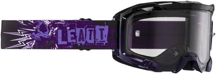 Actual product image Leatt Goggle Velocity 4.5 (Light grey, Purple)