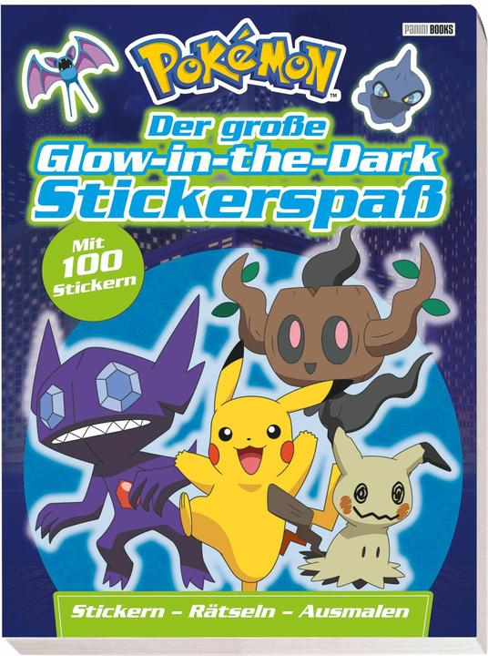 Panini Pokémon: Der grosse Glow-in-the-Dark Stickerspass