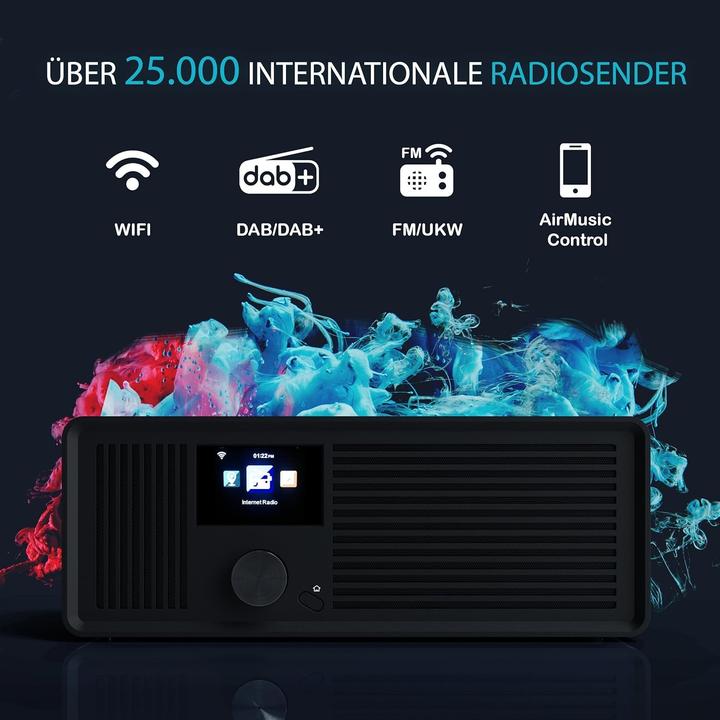 Actual product image Sky Vision DAB 70 IR (DAB+, FM, Web radio, Airplay, Wi-Fi)