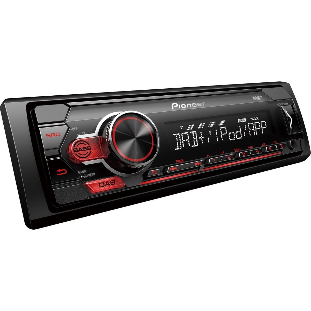 Pioneer, Autoradio, MVH-S220DABAN-PH-Roadio mit DAB+ Tuner