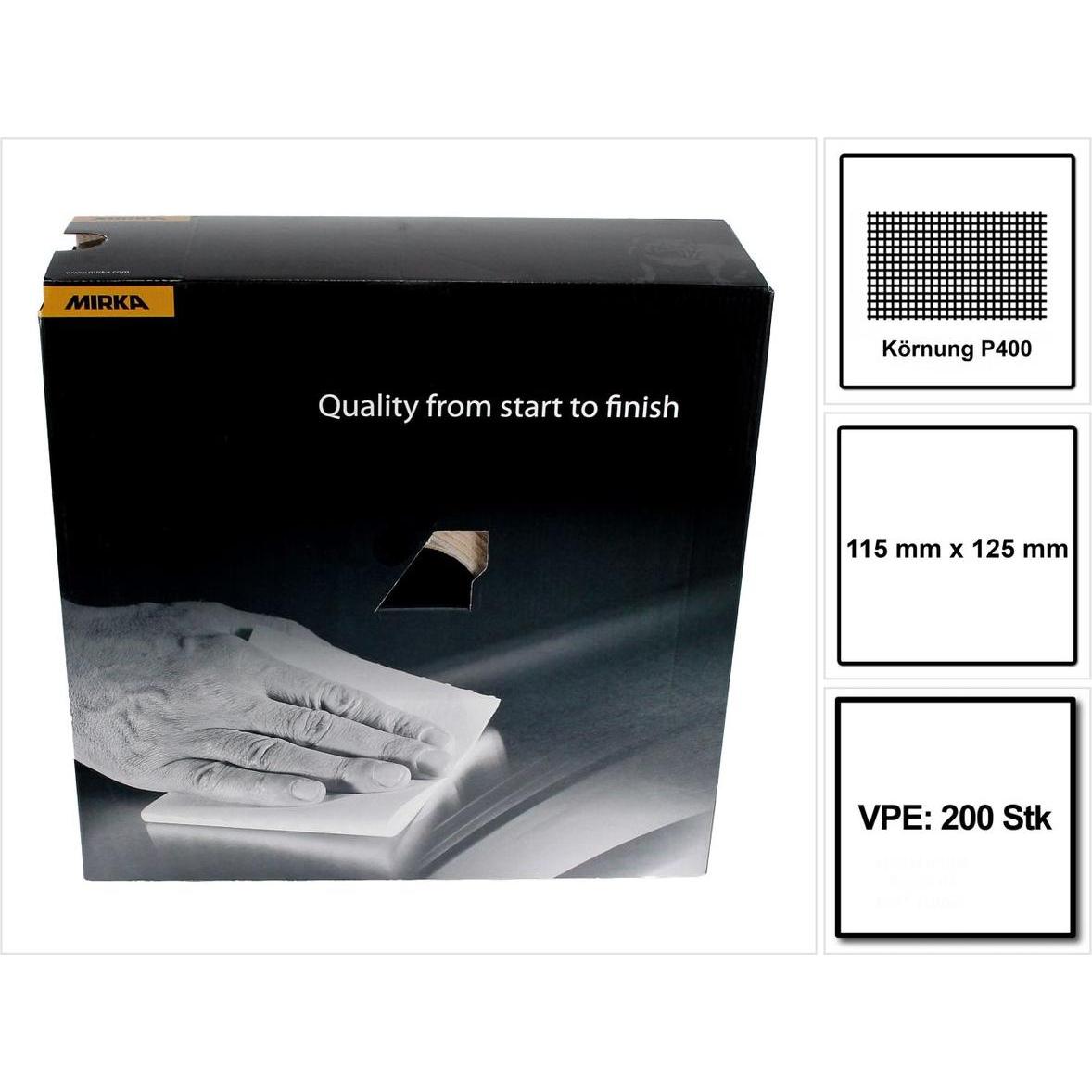 Thumbnail - Mirka, Schleifmittel, Goldflex Soft 115x125mm P400 200Stk. ( 2912707041 ) Handpad Rolle perforiert (P400)