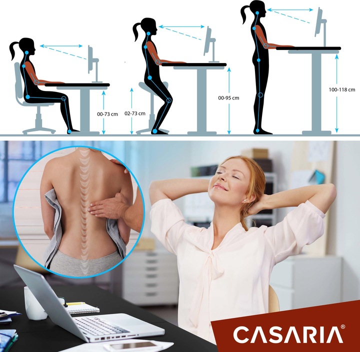 Produktbild Casaria Schreibtisch