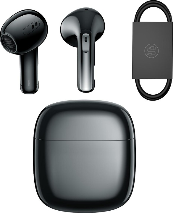 Image du produit Baseus Écouteurs TWS Storm 3, ANC (noir) (ANC, 20 h, Sans fil)