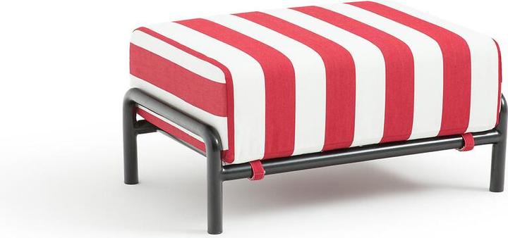 Red, White striped
