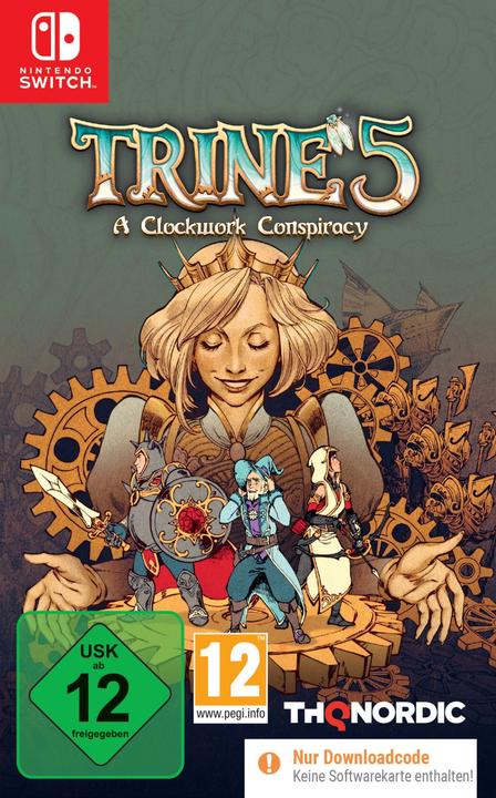 Actual product image THQ Trine 5: Switch iA Clockwork Conspiracy (CIAB) (Switch, DE)