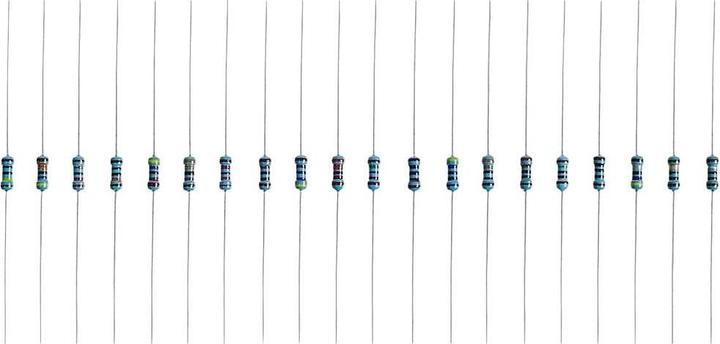 Nutritional values and ingredients Tru Components TC-12888448 T22P035 Metal layer resistor range axial bed