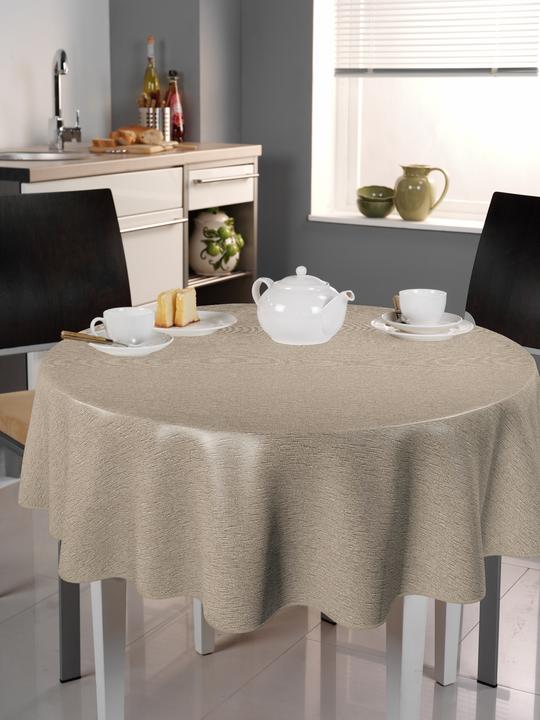 Actual product image Peyer Syntex Milano Leinenstruktur (Ø 140 cm)