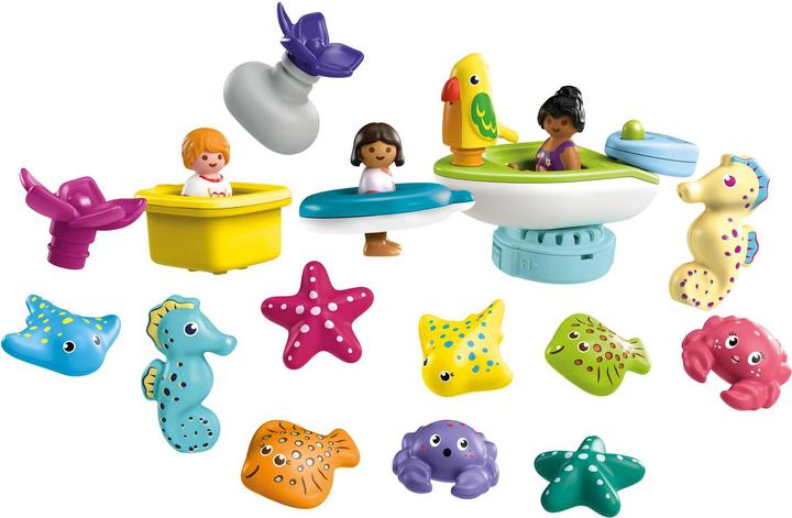 Actual product image Playmobil Junior & Tinti: Colourful bathing fun