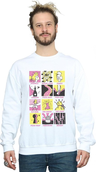 Produktbild Disney Tinkerbell Squares Sweatshirt (XL)
