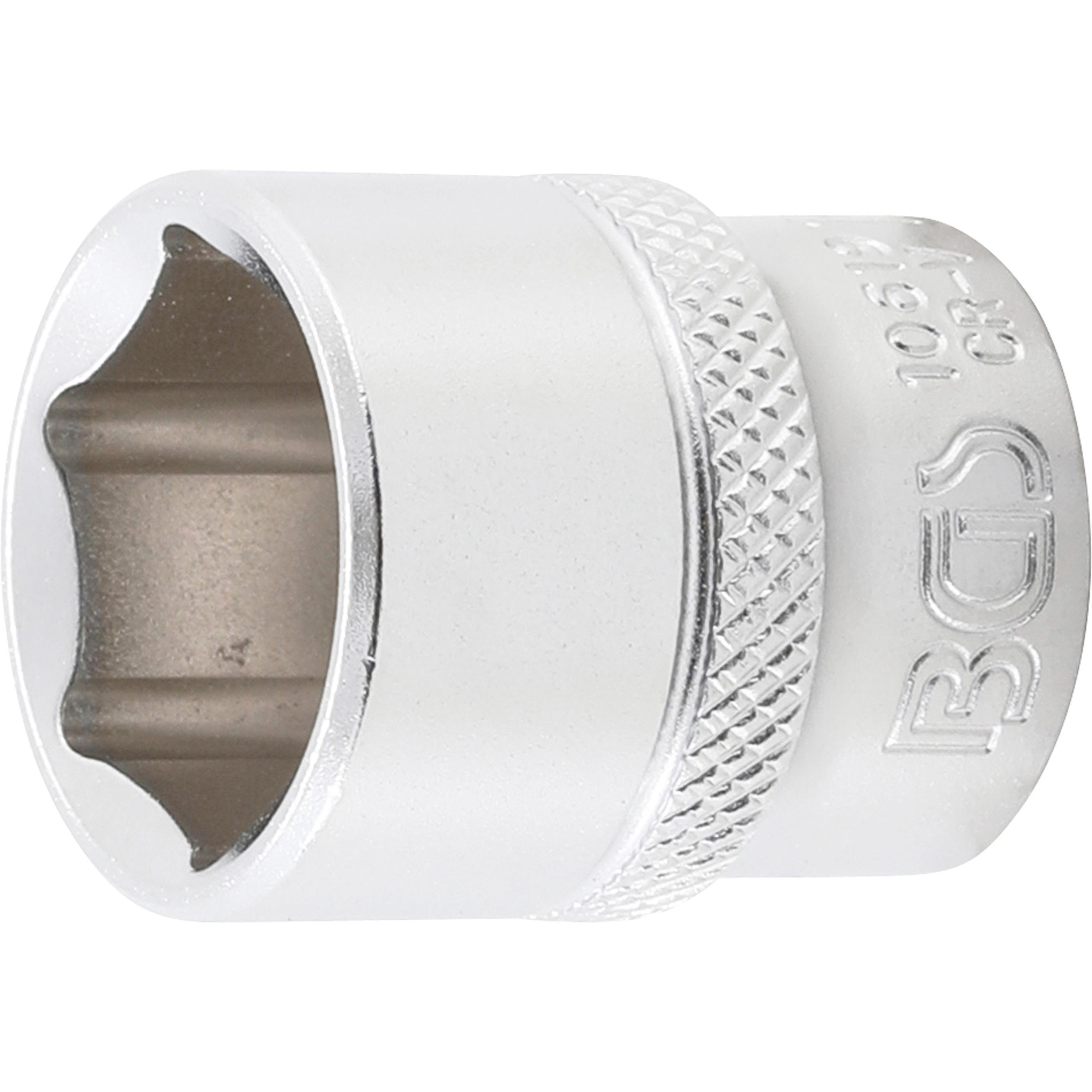Thumbnail - BGS, Steckschlüssel + Stecknuss, Steckschlüssel-Einsatz Sechskant Antrieb Innenvierkant 10 mm (3/8") SW 19 mm (19 mm)
