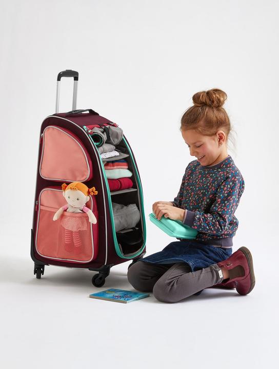 Immagine prodotto Haba Kinderkoffer Rolltrolley mit Trolleytasche und Kulturbeutel