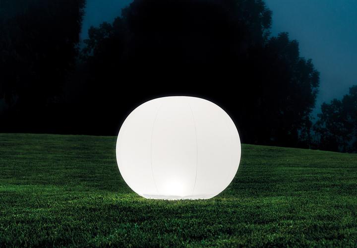 Actual product image Intex LED Floating Globe Light
