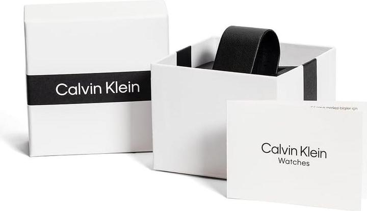 Actual product image Calvin Klein Timeless Mesh Damenuhr 25200003 + BOX (Analogue wristwatch, 38 mm)