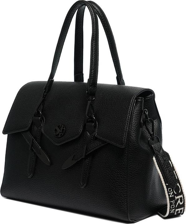 Immagine prodotto Secret Pon Pon Handtasche Damen - Modell Elysia Pro - 100% Polyurethan - 31.5 X 22.5 X 14.5 Cm