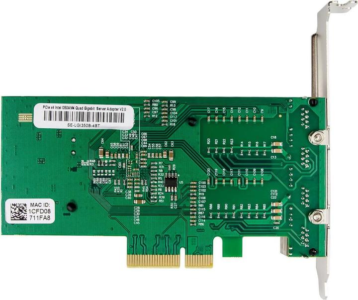 Immagine prodotto MicroConnect Network Card PCIe x4 I350-T4 (PCIe)