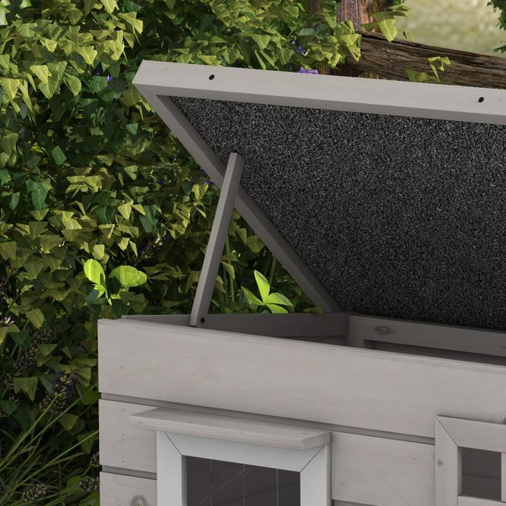 Image du produit PawHut Maison pour chats avec fenêtre (Chat)