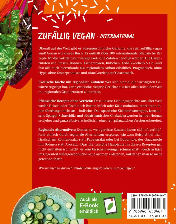 Immagine prodotto Zufällig vegan - International (Tedesco, Marta Dymek, 2020)