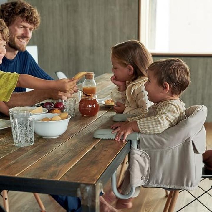 Immagine prodotto Inglesina Fast Sedia da tavolo per bambino da aggancio Seduta imbottita Lime (Sedile da tavolo)