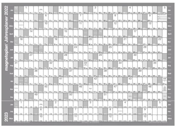 Produktbild Magnetoplan Datumslot für Planer