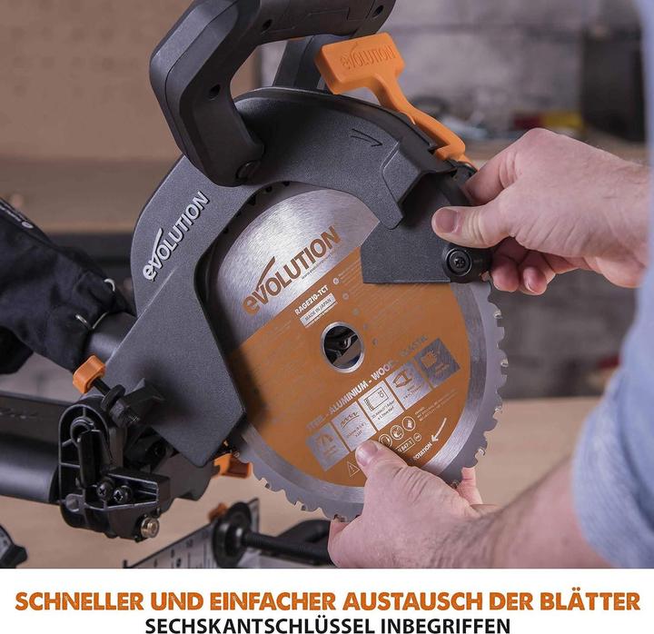 Immagine prodotto Evolution R210SMS PLUS 1500 W 210 mm Mitre Saw
